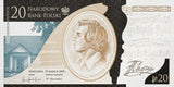 2010 - Polska - 20 zł - 200. Rocznica urodzin Fryderyka Chopina
