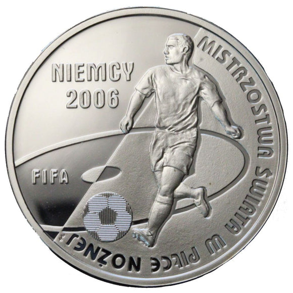 2006 - Polska - 10 zł - Niemcy 2006 - Piłka