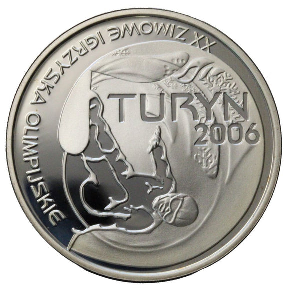 2006 - Polska - 10 zł - Turyn 2006 - Narciarz