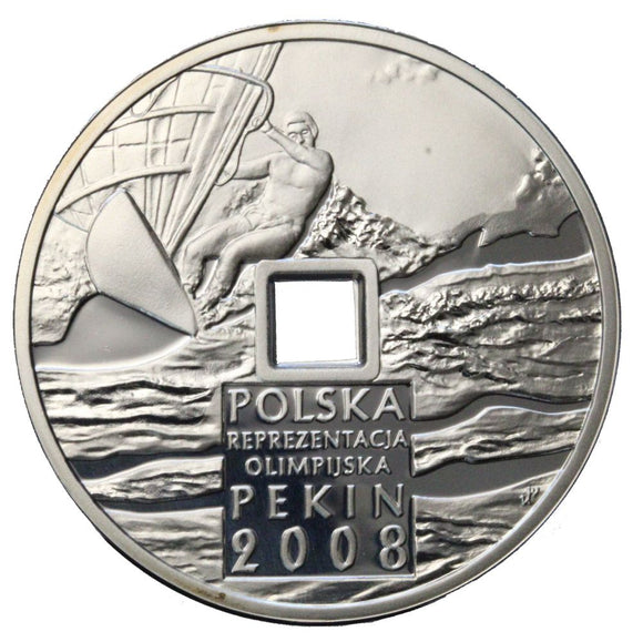 2008 - Polska - 10 zł - Pekin 2008 - Kwadrat