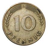 1950 - Niemcy - 10 Fenigów