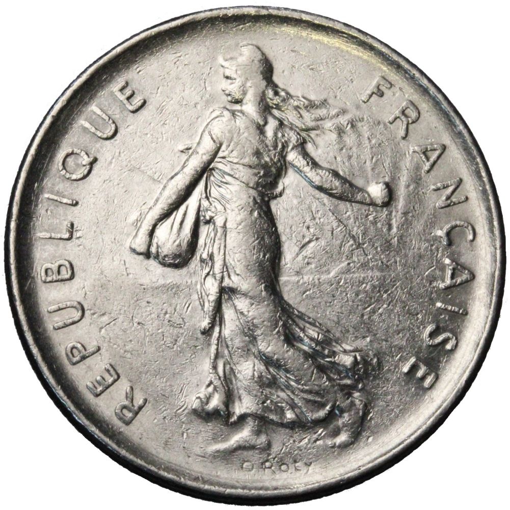 1971 - Francja - 5 Franków – cnkorlacki