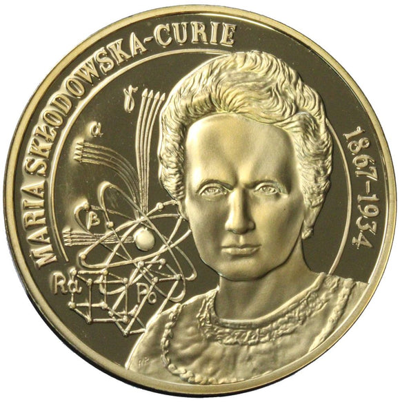 Medal - Wielcy Polacy - Maria Skłodowska-Curie