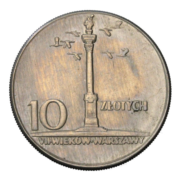 1965 - Polska - 10 zł - Kolumna Zygmunta