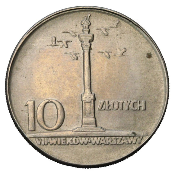 1965 - Polska - 10 zł - Kolumna Zygmunta