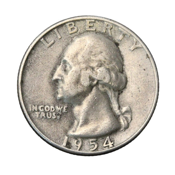 1954 - USA - 1/4 Dolara - Washington Quarter Dollar