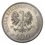 1986 - Polska - 100 zł - Władysław I Łokietek