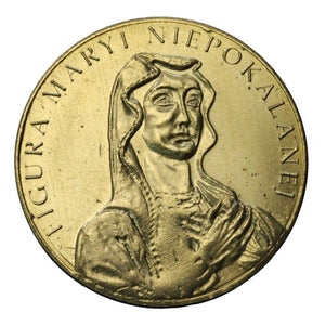 Medal - Maryja Niepokalana - Wieża Jasnogórska