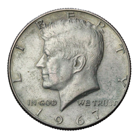 1967 - USA - 1/2 Dolara - Kennedy Half Dollar