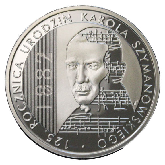 2007 - Polska - 10 zł - Karol Szymanowski