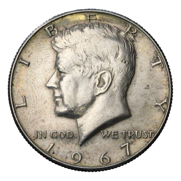 1967 - USA - 1/2 Dolara - Kennedy Half Dollar