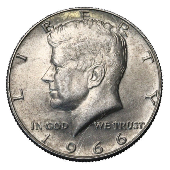 1966 - USA - 1/2 Dolara - Kennedy Half Dollar