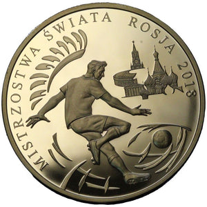 2018 - Medal - Złote Lata Polskiego Futbolu - Mistrzostwa Świata Rosja 2018