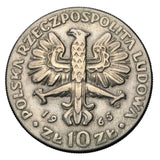 1965 - Polska - 10 zł - Warszawska Nike