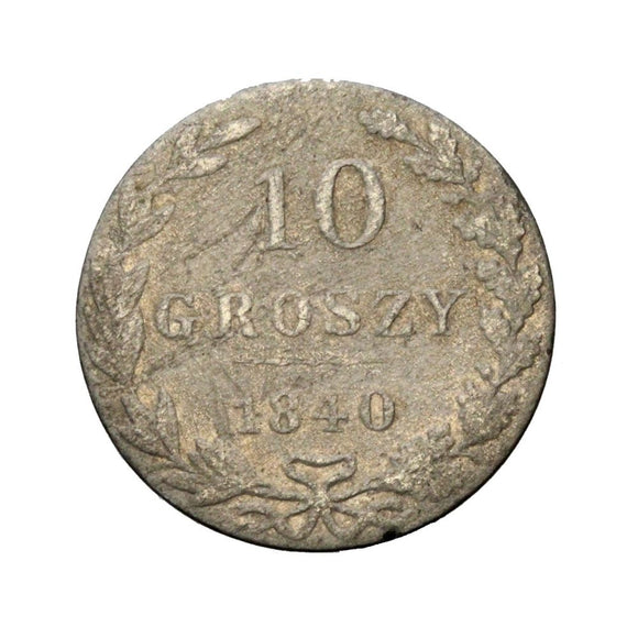 1840 - Polska - 10 Groszy