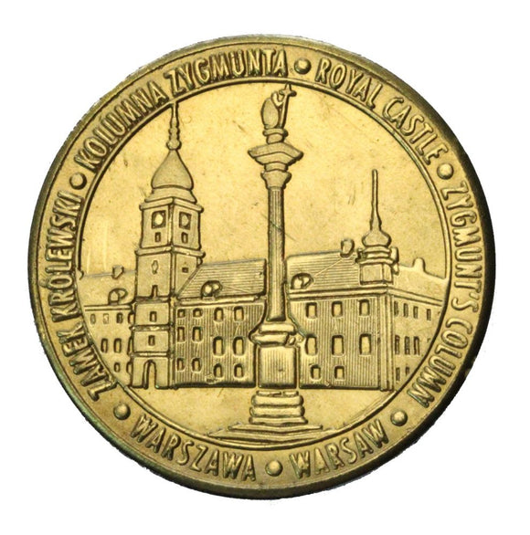 Medal - Kolumna Zygmunta - Syrenka Warszawska