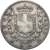 1869 - Włochy - 5 Lirów