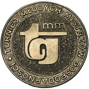 1977 - Medal - Turniej Młodych Mistrzów Gospodarności