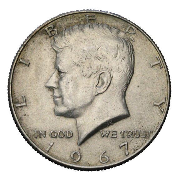 1967 - USA - 1/2 Dolara - Kennedy Half Dollar