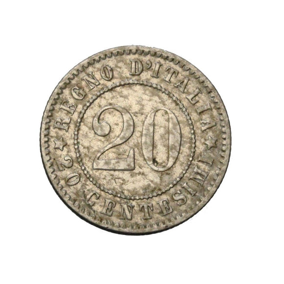 1894 - Włochy - 20 Centesimi