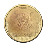 2009 - Medal - 4 Żubry - zagroda żubrów - Pszczyna