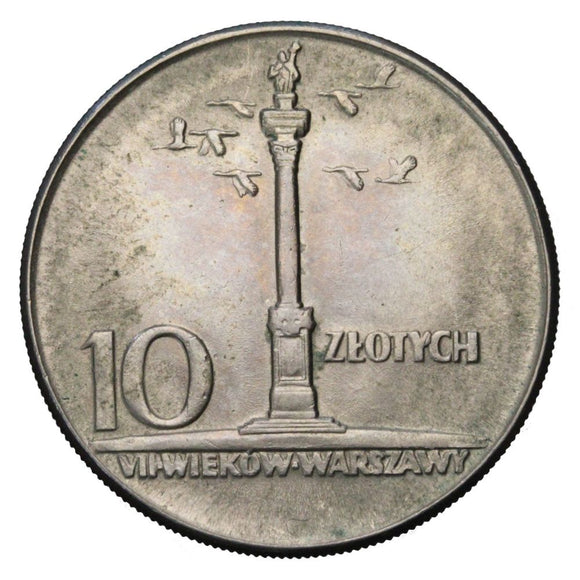 1965 - Polska - 10 zł - Kolumna Zygmunta