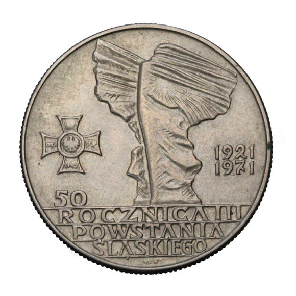 1971 - Polska - 10 zł - 50 Rocznica III Powstania Śląskiego