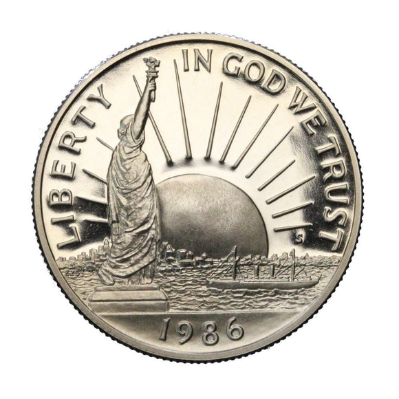 1986 - USA - 1/2 Dolara - Statua Wolności