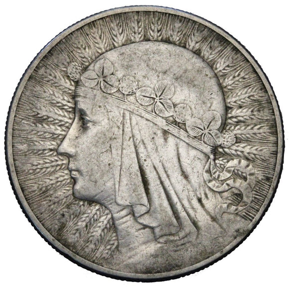 1932 - Polska - 10 zł - Polonia (Głowa Kobiety)