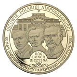 2018 - Medal - Polska - Ojcowie Polskiej Niepodległości