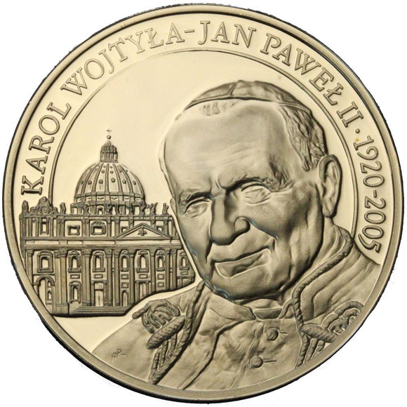 Medal - Wielcy Polacy - Karol Wojtyła-Jan Paweł II