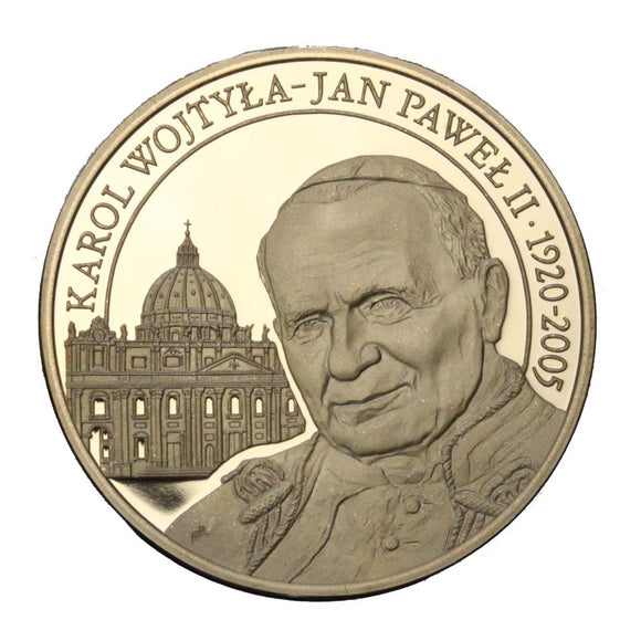 Medal - Wielcy Polacy - Karol Wojtyła-Jan Paweł II