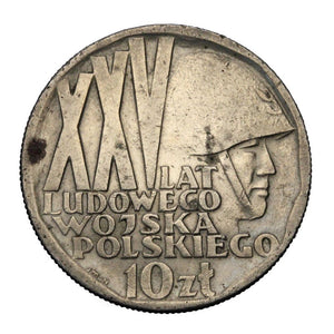 1968 - Polska - 10 zł - XXV Lat Ludowego Wojska Polskiego