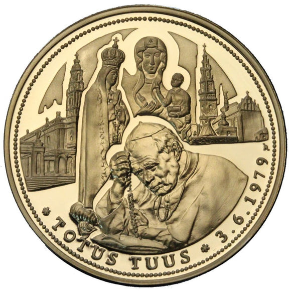 Medal - Totus Tuus - Jan Paweł II-Karol Wojtyła