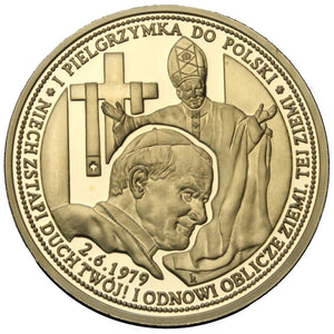 Medal - I Pielgrzymka do Polski - Jan Paweł II-Karol Wojtyła