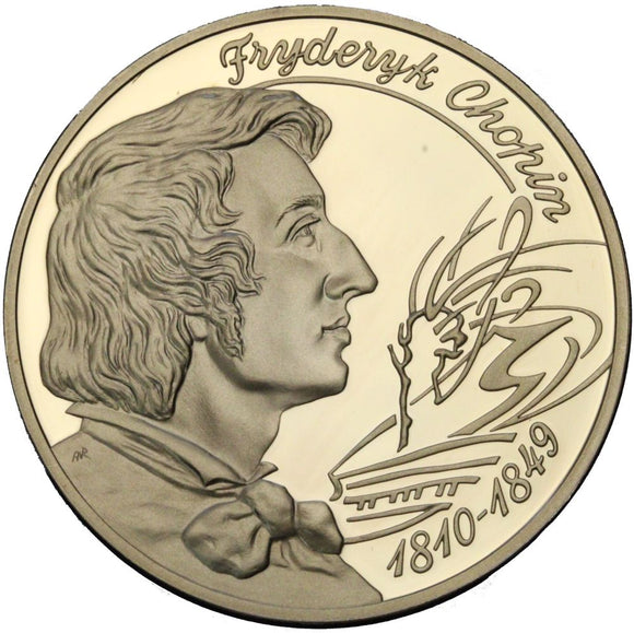 Medal - Wielcy Polacy - Fryderyk Chopin