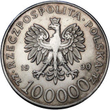 1990 - Polska - 100000 zł - Solidarność 1980 - 1990