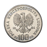 1984 - Polska - 100 zł - Wincenty Witos