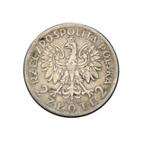 1934 - Polska - 2 zł - Polonia (głowa kobiety)