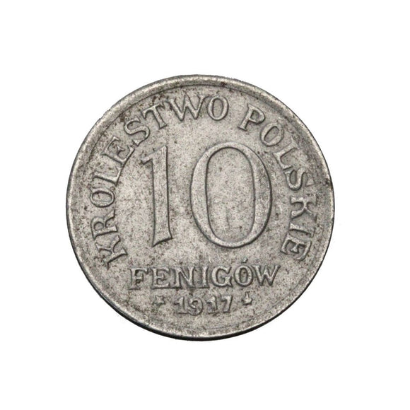 1917 - Polska - 10 Fenigów