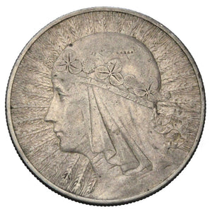 1933 - Polska - 10 zł - Polonia (Głowa Kobiety)