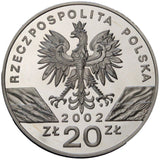 2002 - Polska - 20 zł - Żółw Błotny