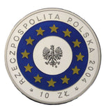 2004 - Polska - 10 zł - Wstąpienie Polski do Unii Europejskiej