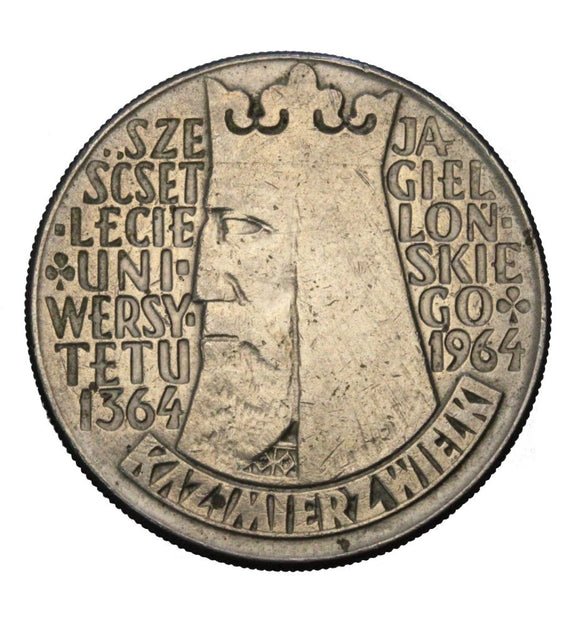 1964 - Polska - 10 zł - Kazimierz Wielki