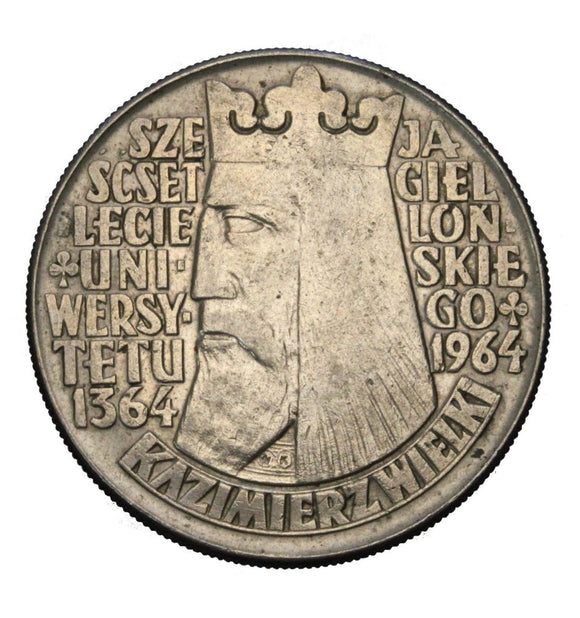 1964 - Polska - 10 zł - Kazimierz Wielki