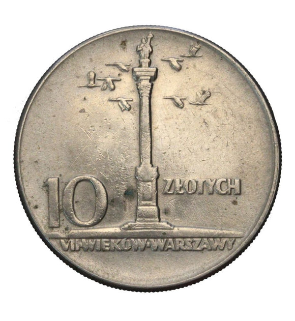 1965 - Polska - 10 zł - Kolumna Zygmunta