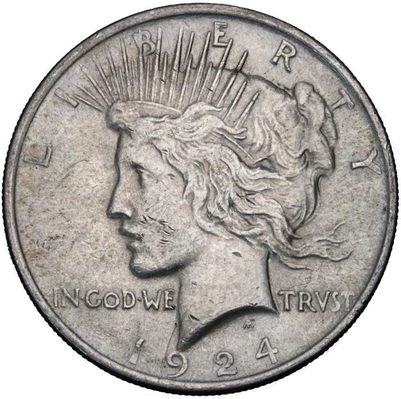 1924 - USA - 1 Dolar - Peace Dollar