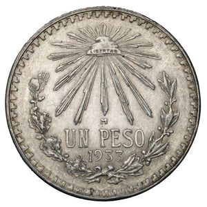 1933 - Meksyk - 1 Peso