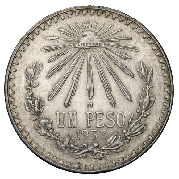 1933 - Meksyk - 1 Peso