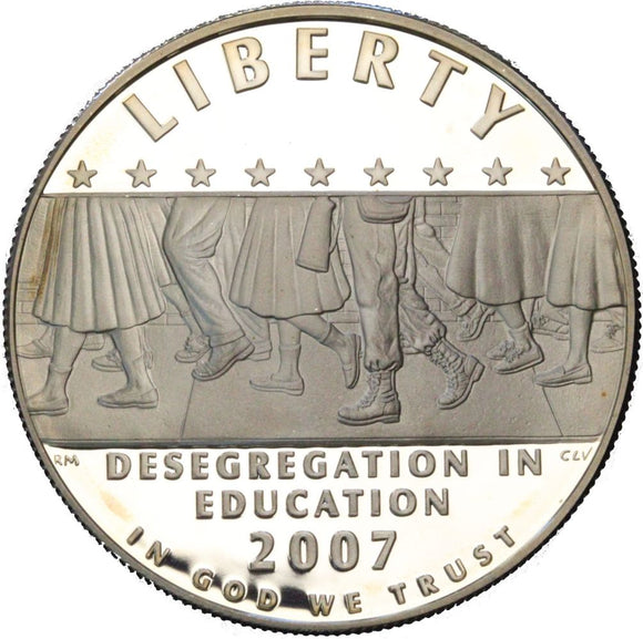 2007 - USA - 1 Dolar - 50. Rocznica desegregacji Szkoły Little Rock Central